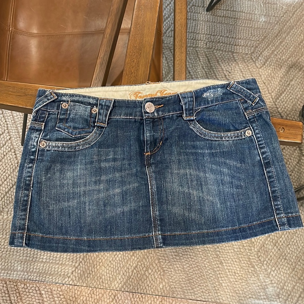 Tommy Jeans denim mini skirt